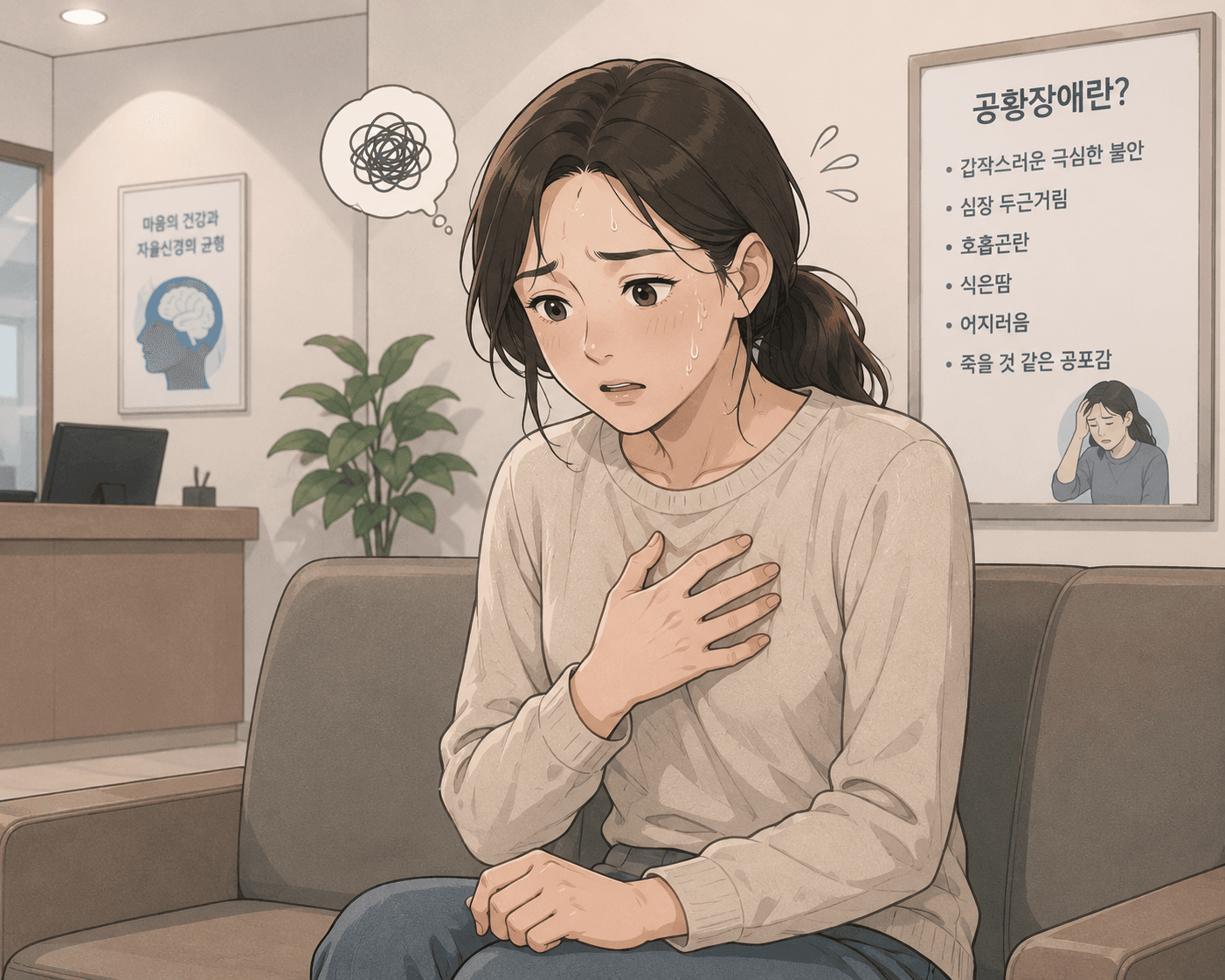 죽을 것 같은 공포와 호흡곤란, 공황발작응급실 반복 전 원인을 찾아야 합니다
