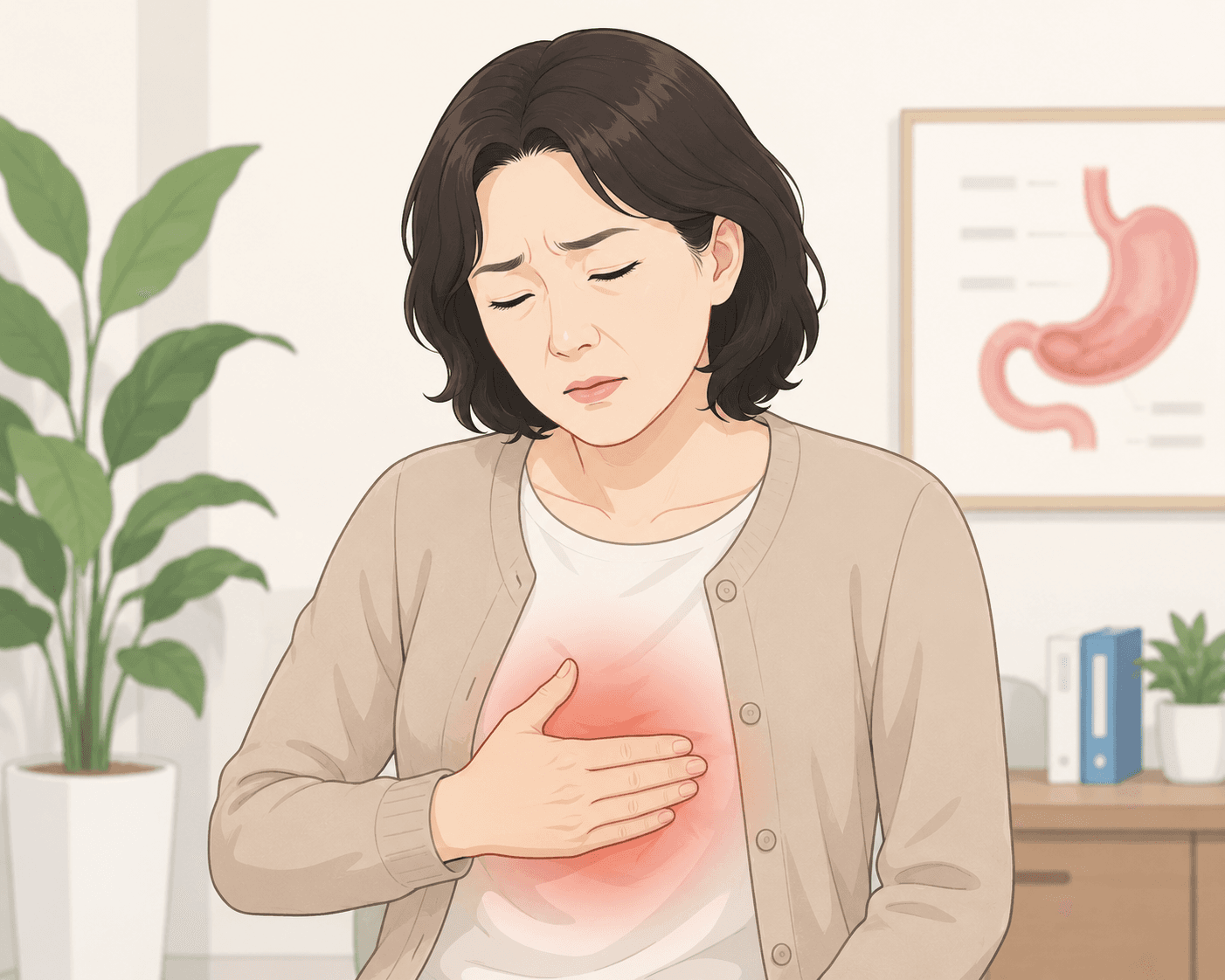 명치혹이 암일까 걱정된다면? 명치멍울과 명치울렁거림의 다양한 원인