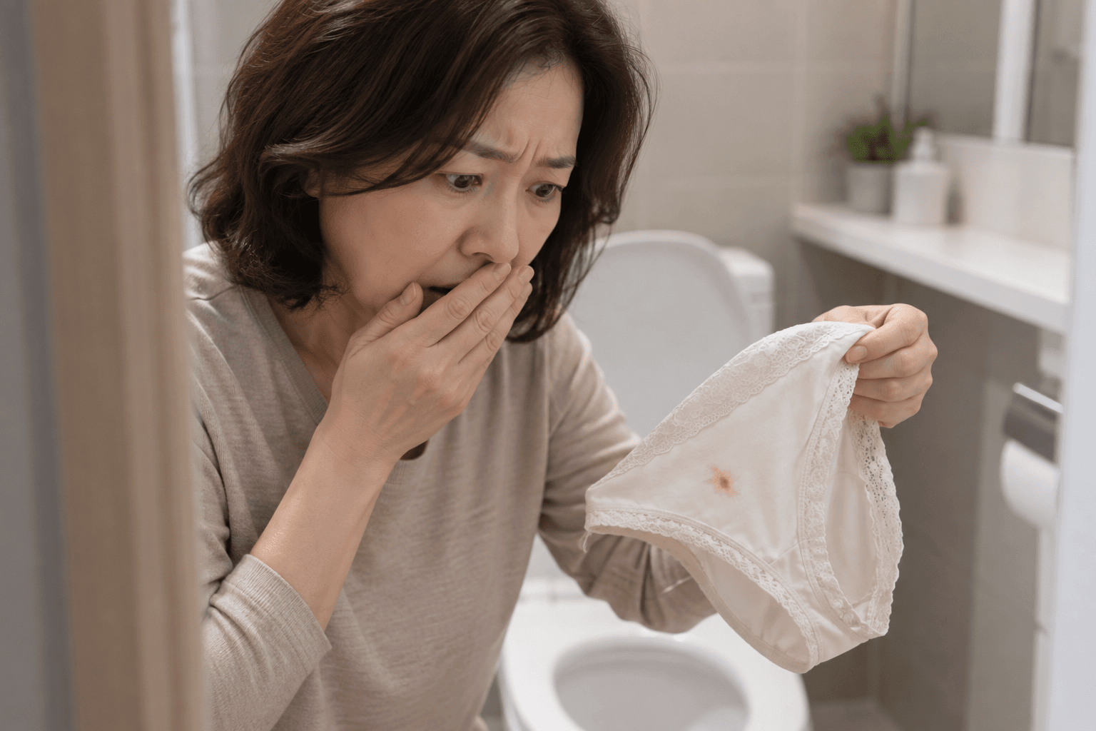 폐경후부정출혈과 이상 분비물이 함께 나타났다면 그냥 넘기지 마세요