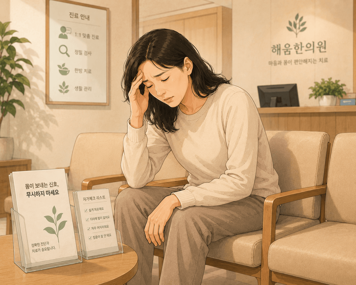 몸에 힘빠짐, 피곤해서 그런 줄 알았는데 계속된다면