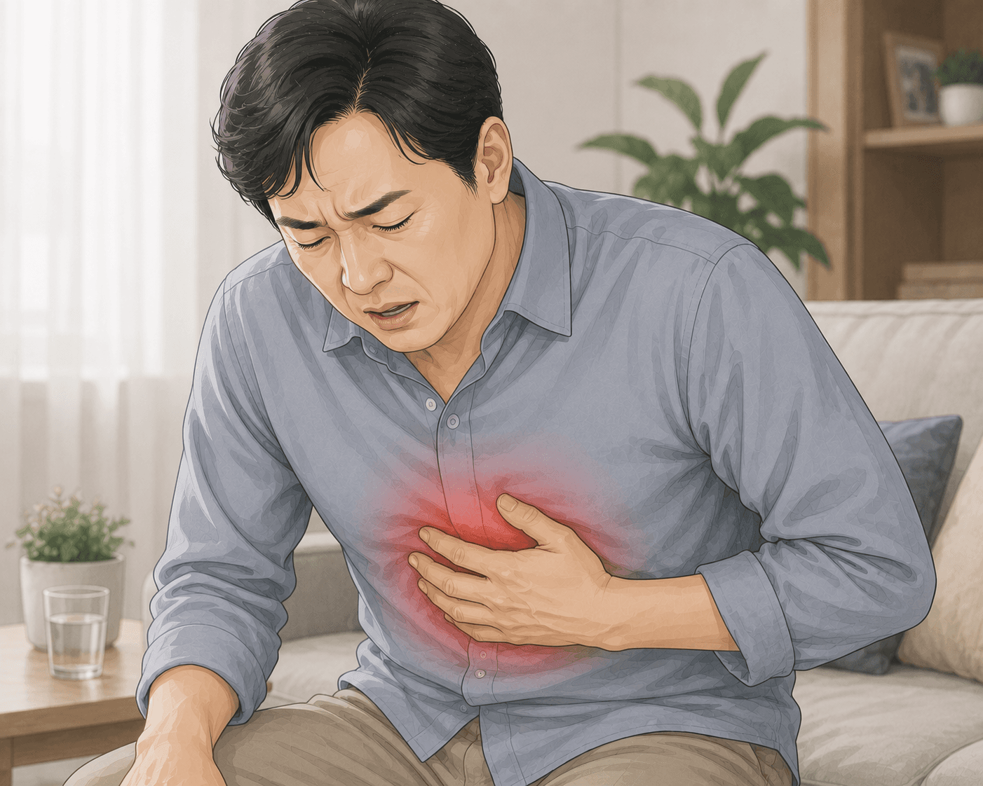 명치가 너무 아파요..소화제만 먹기 전에 꼭 확인해야 할 원인들