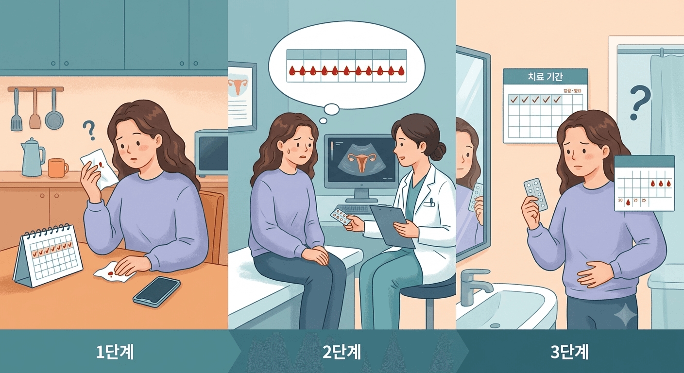 부정출혈이 계속된다면? 하혈까지 이어지는 이유와 자율신경 관리법